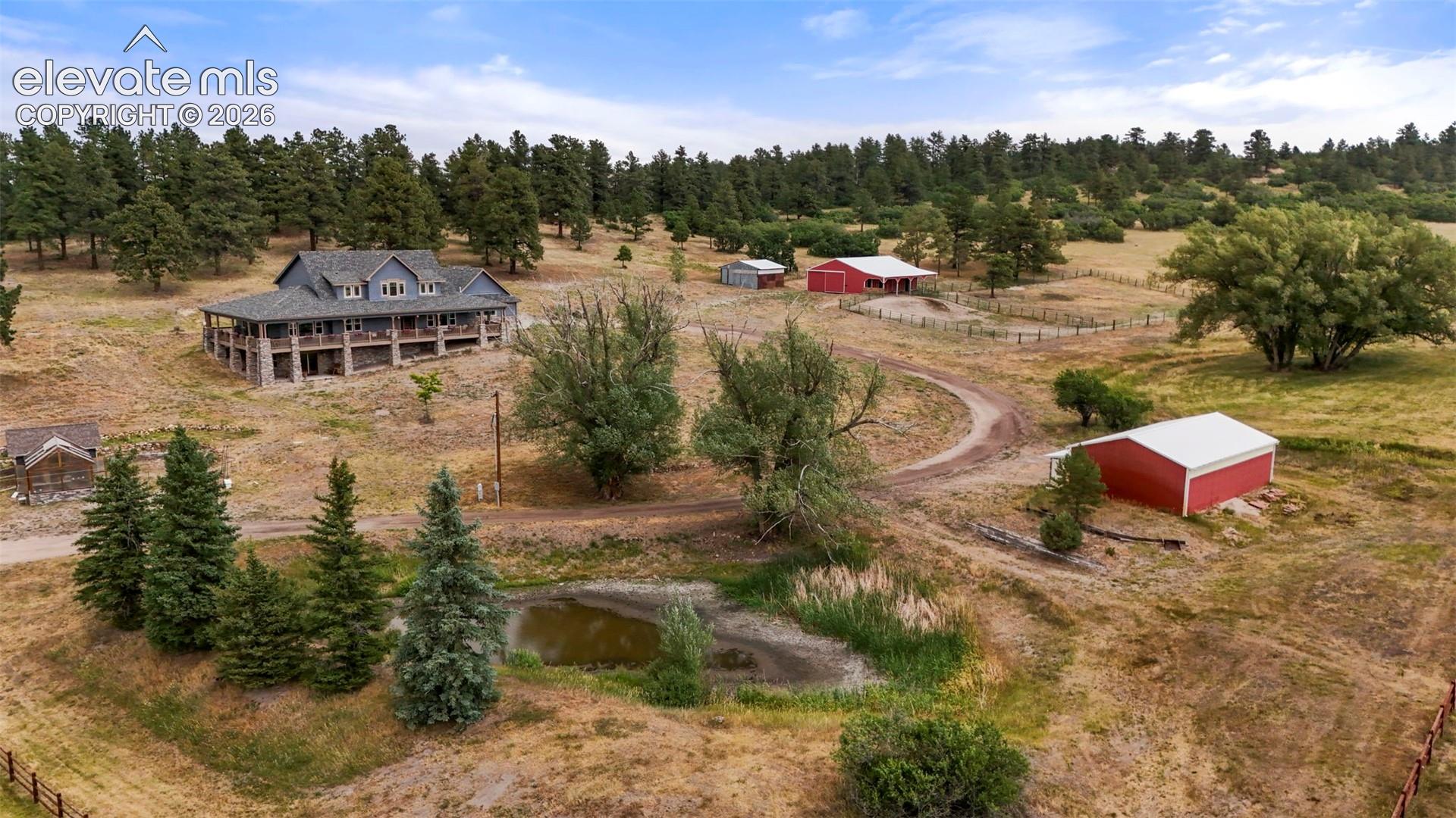 9610 S Perry Park Rd, Larkspur, CO 80118