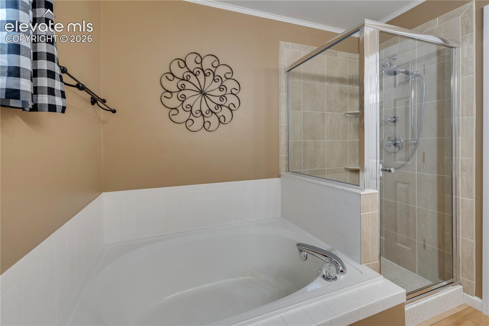 Remodeled 5 piece master bathroom
