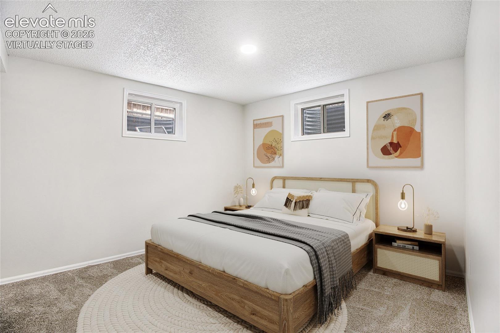Virtually Staged
Basement 3rd Bedroom