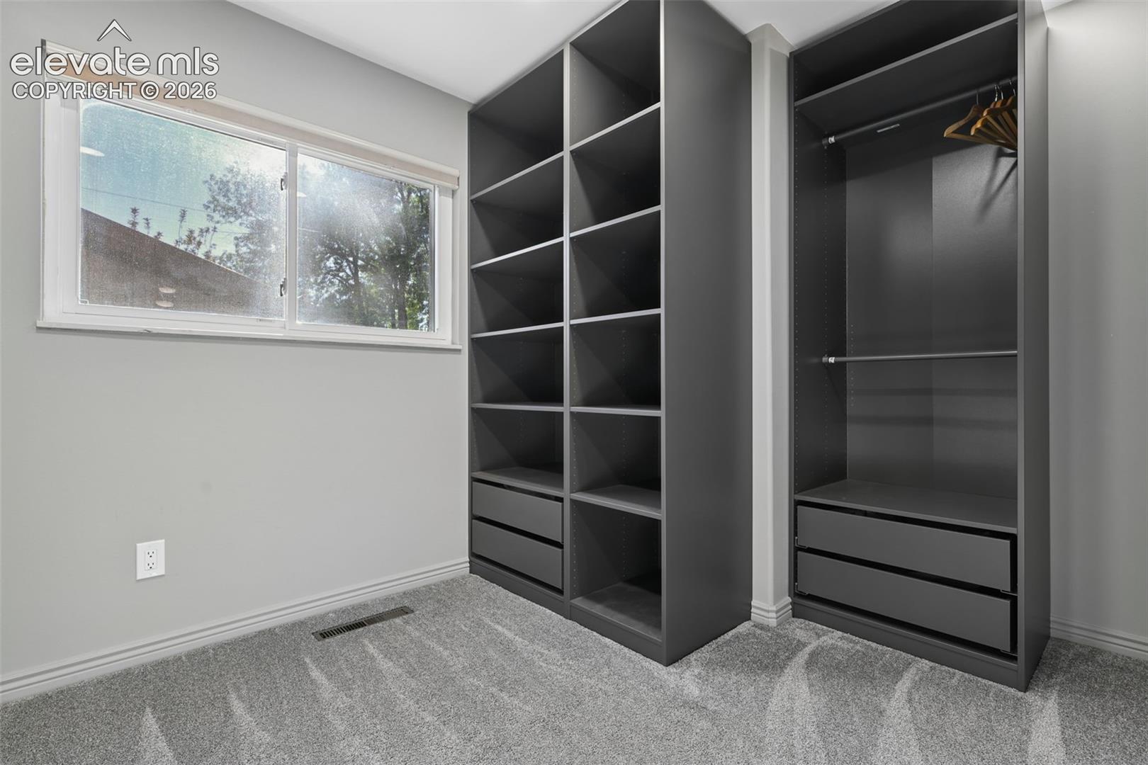 Primary BR Walk-In Ikea Closet