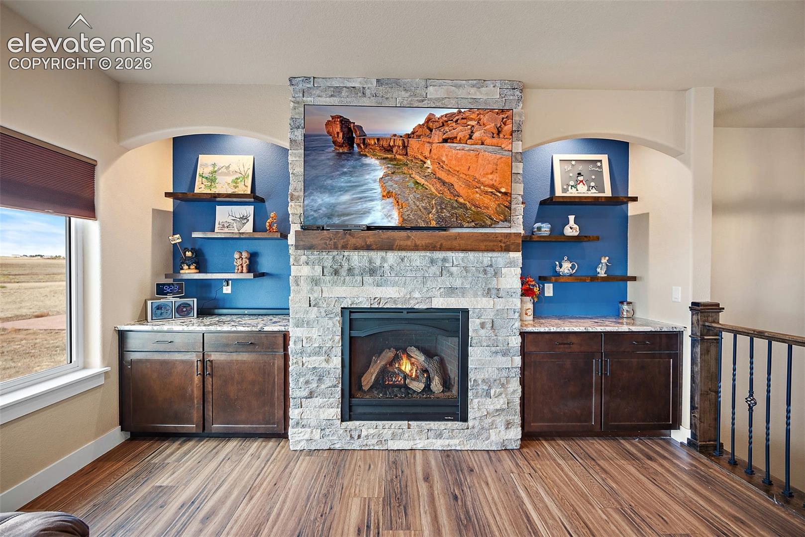 Gas fireplace