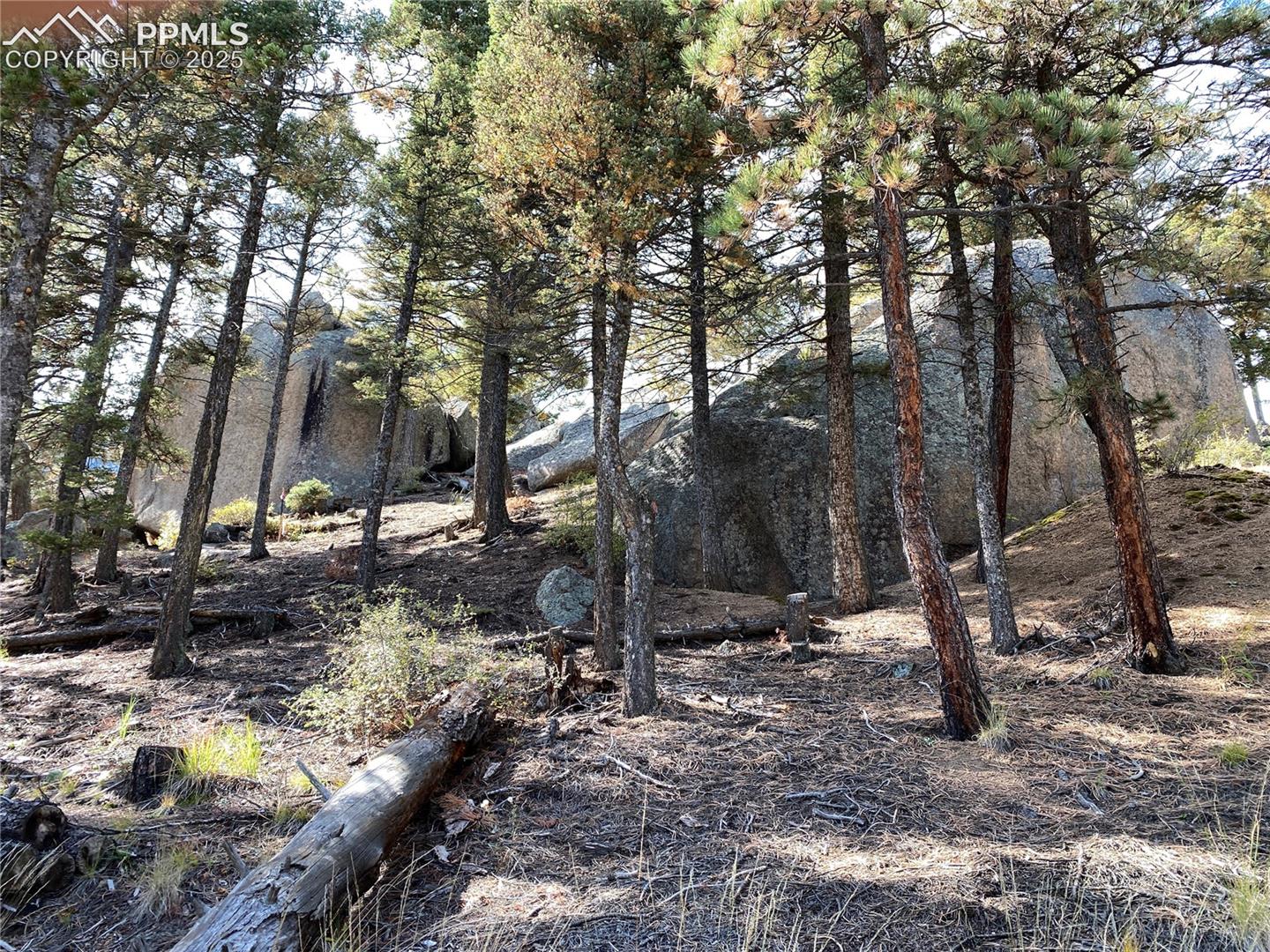 Rock Formations at the Top of the Build Site