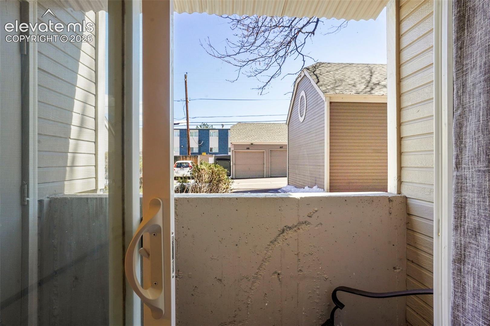 OUTDOOR BALCONY OFF BOTH BEDROOMS