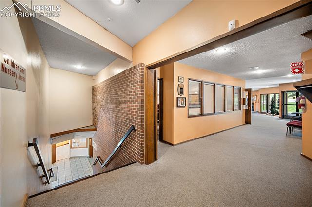 Lobby to lower level