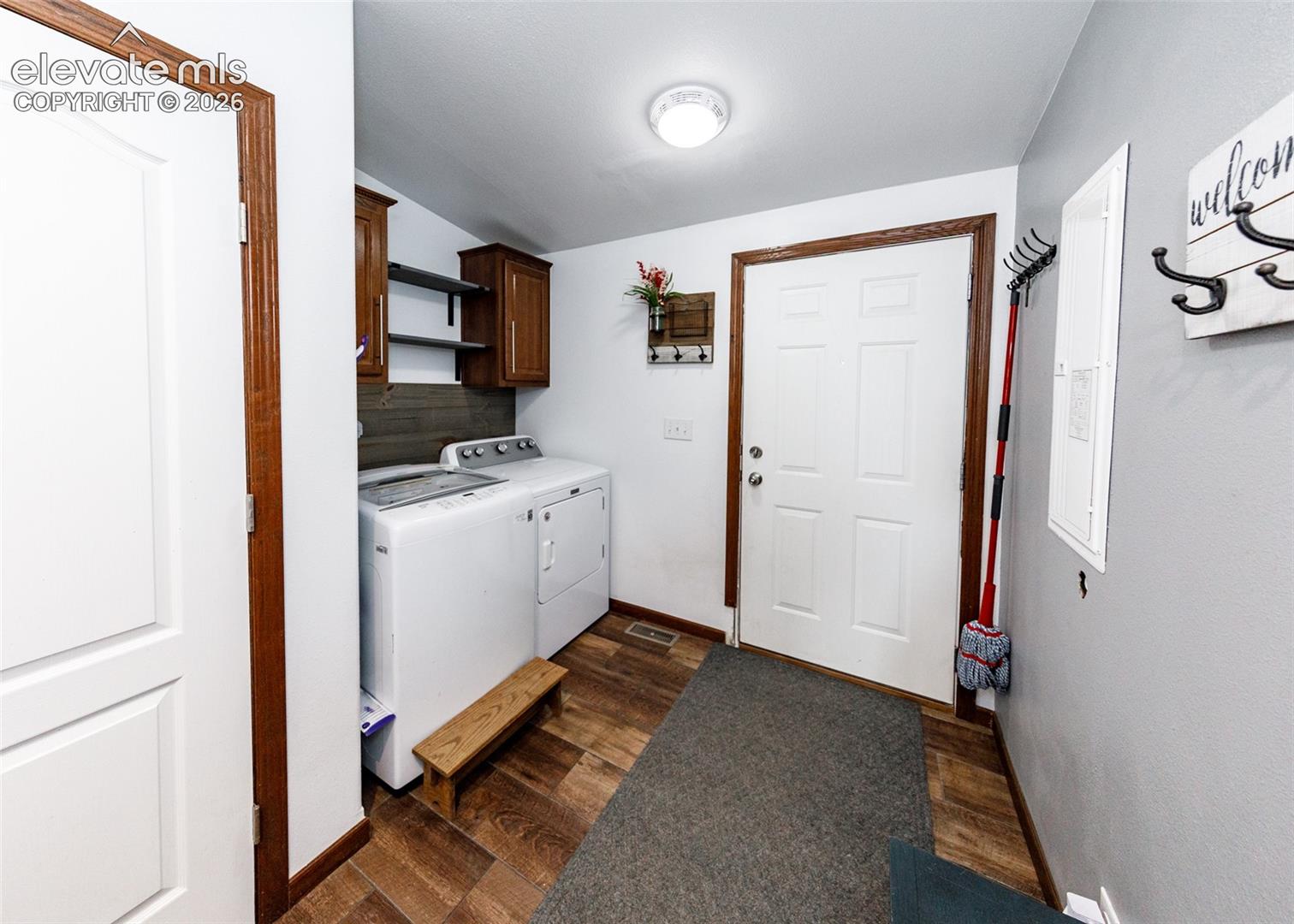 Laundry area