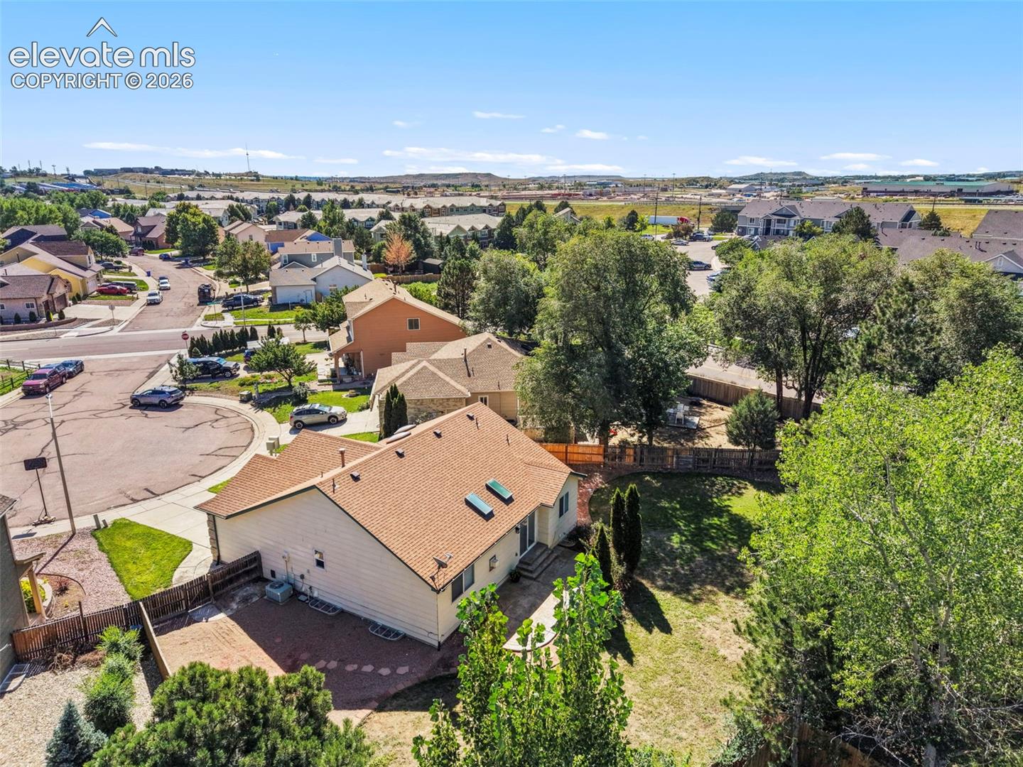SE aerial view