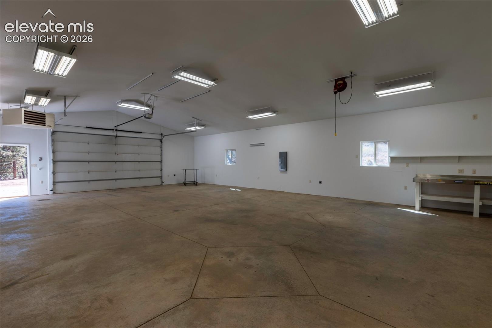 Interior of workshop