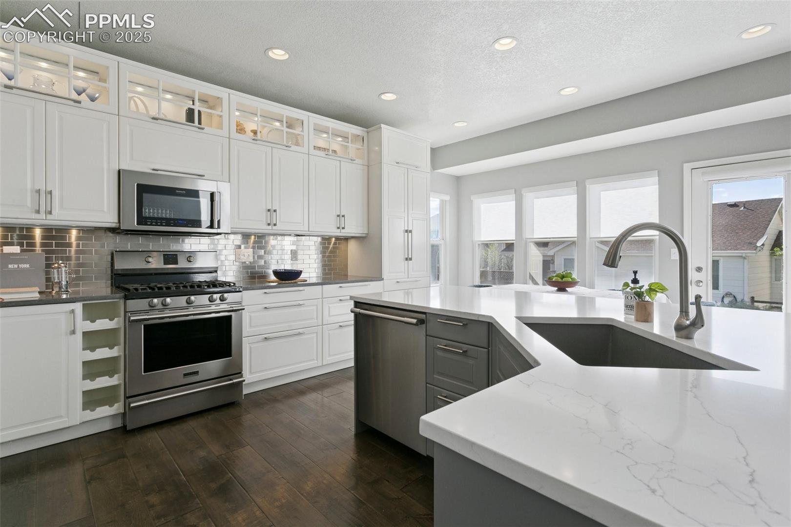 Stunning kitchen w/so many special features!