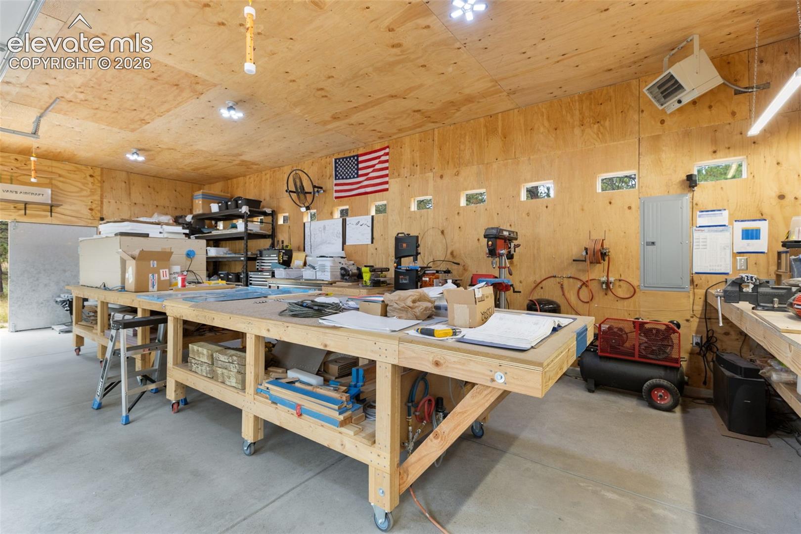 Workshop or additional garage