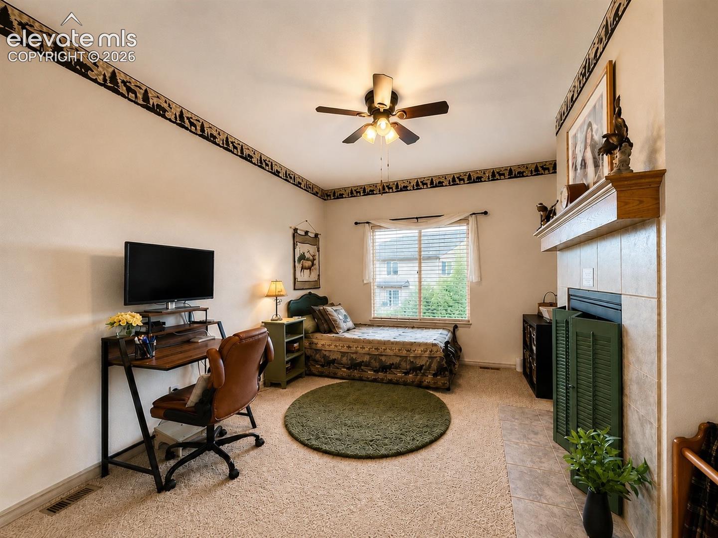 Main level bedroom or office