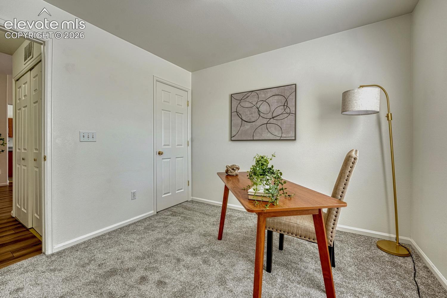 Bedroom #1 has a walk in closet.