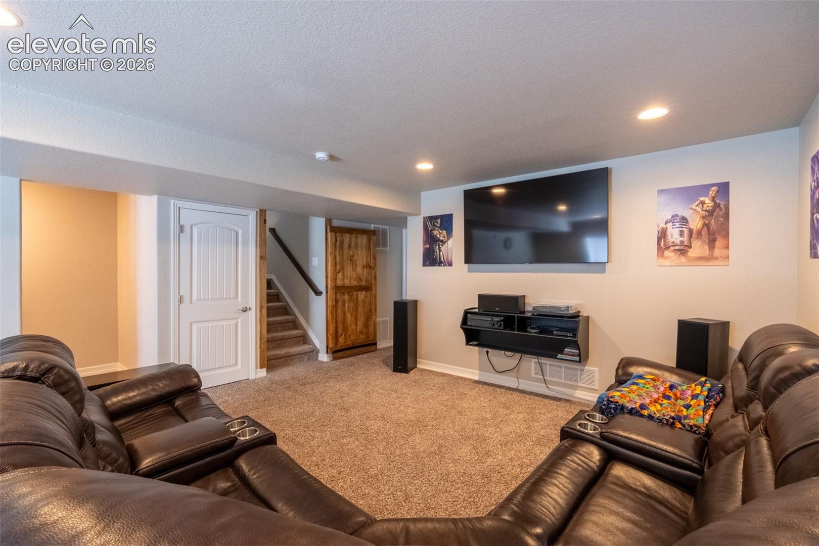 Second living room - basement