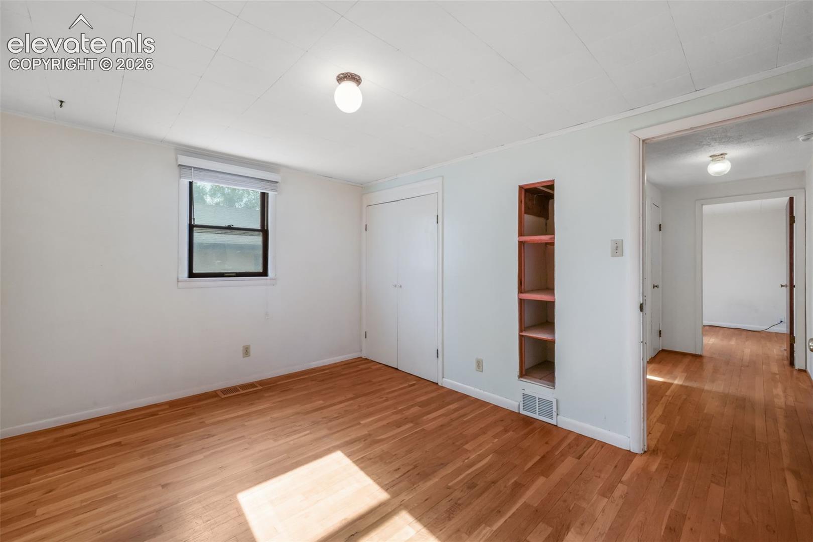 Hardwood-style flooring throughout
