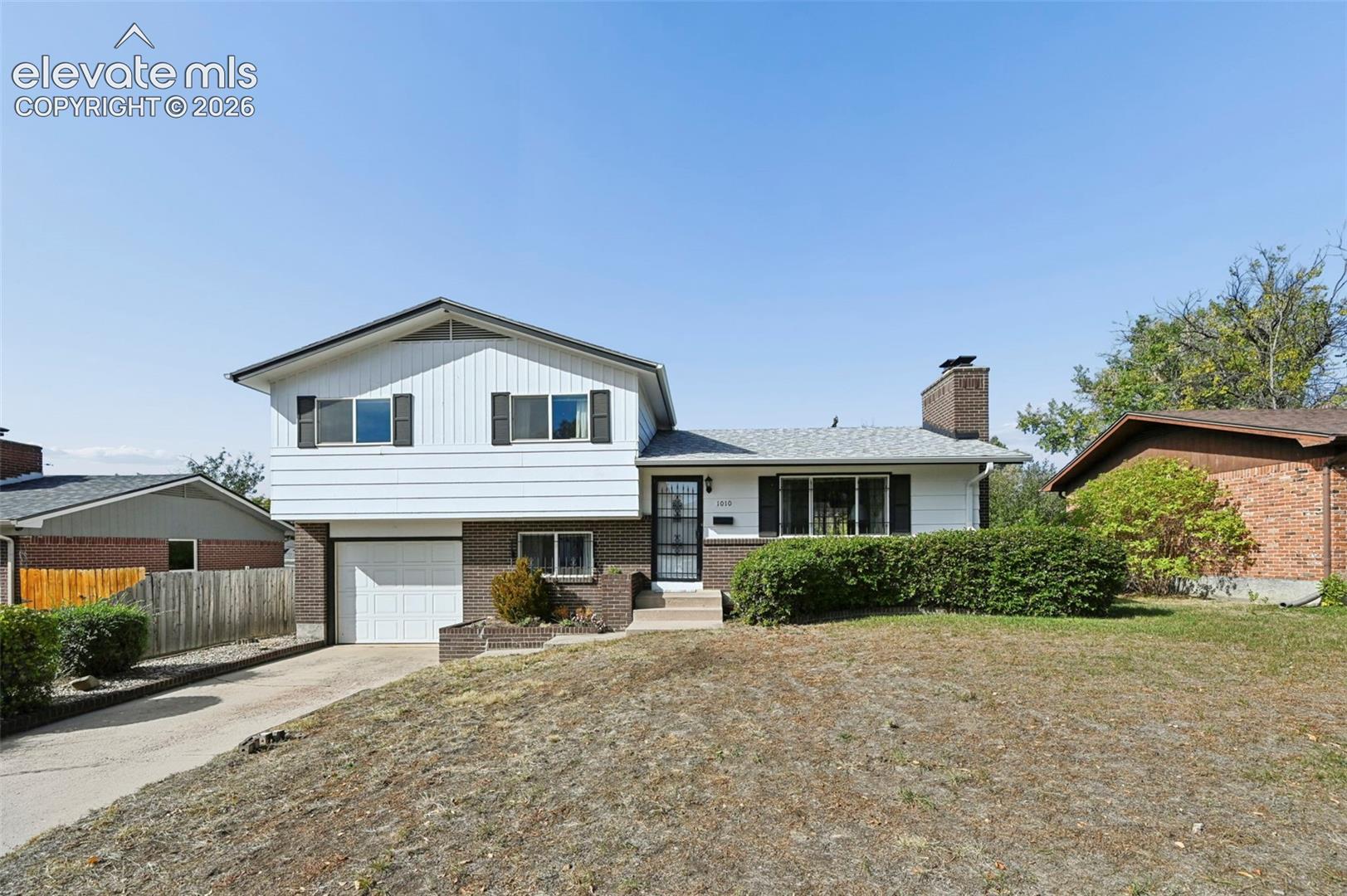 Located on large lot