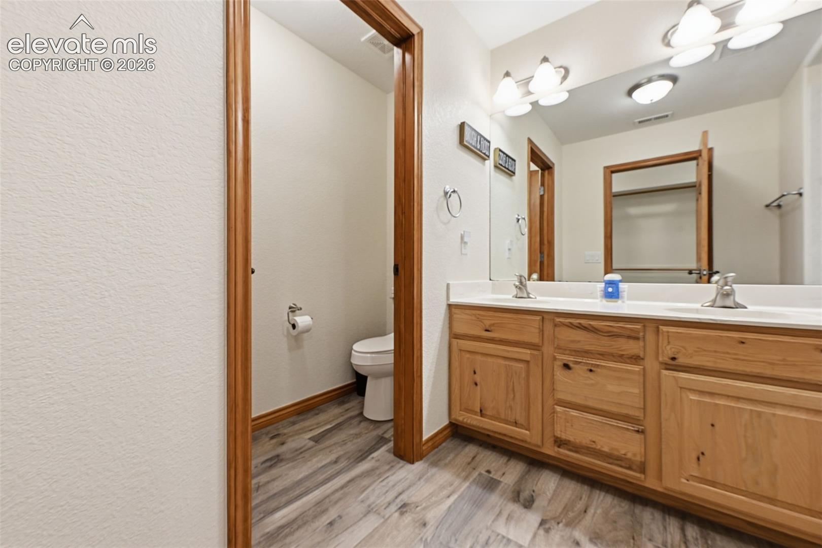 Shared bathroom