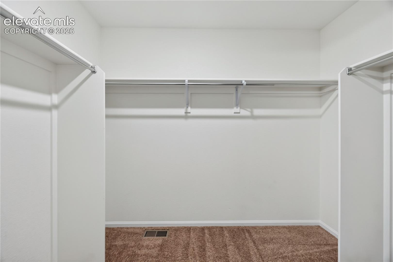 Primary closet