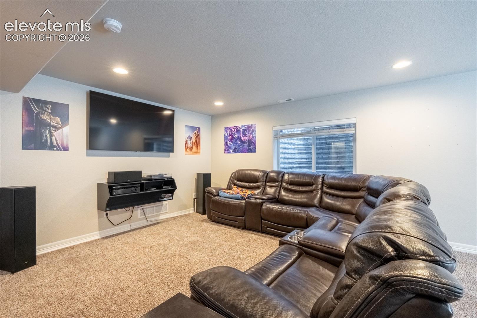 Second living room - basement
