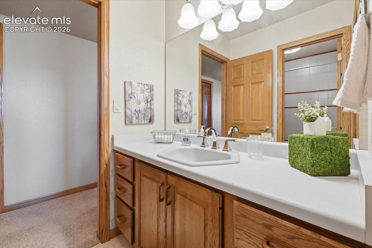 Full bathroom accessible from the hallway or directly from the 1st basement bedroom.