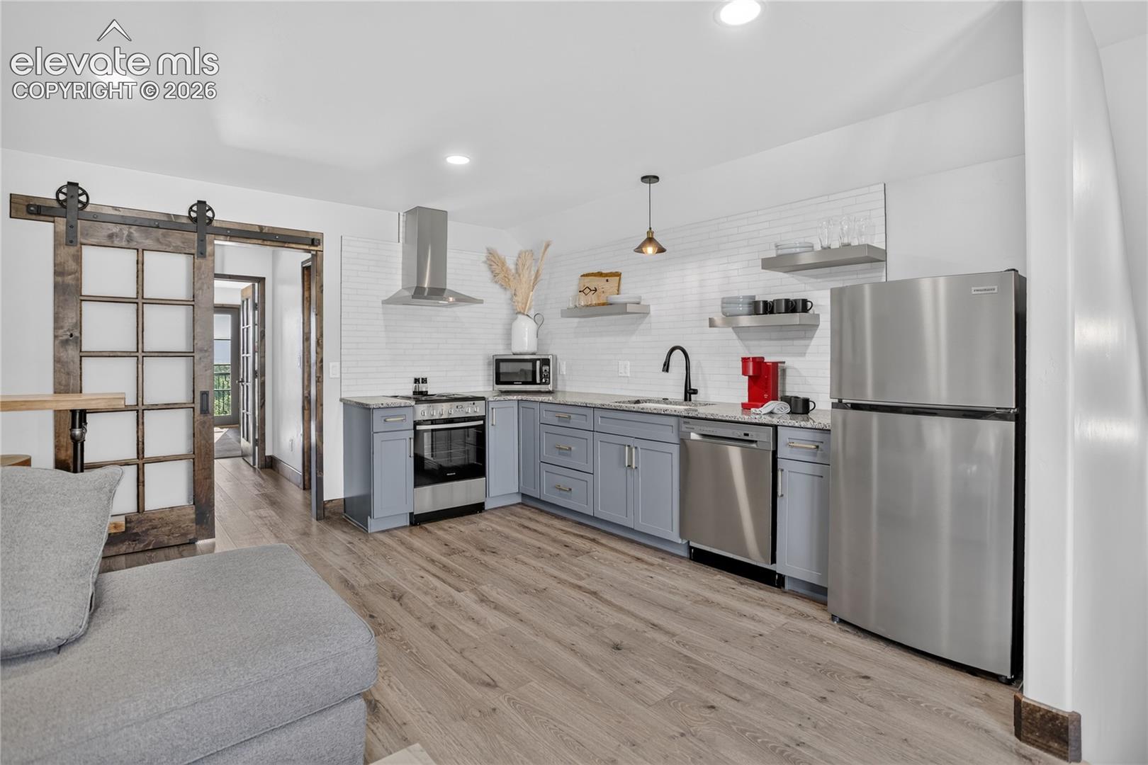 Guest suite kitchen