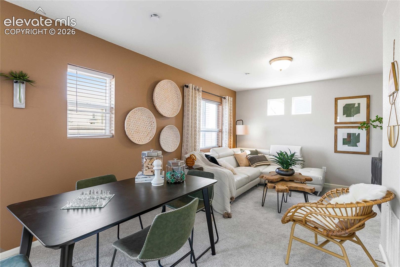 *photos of a model home*