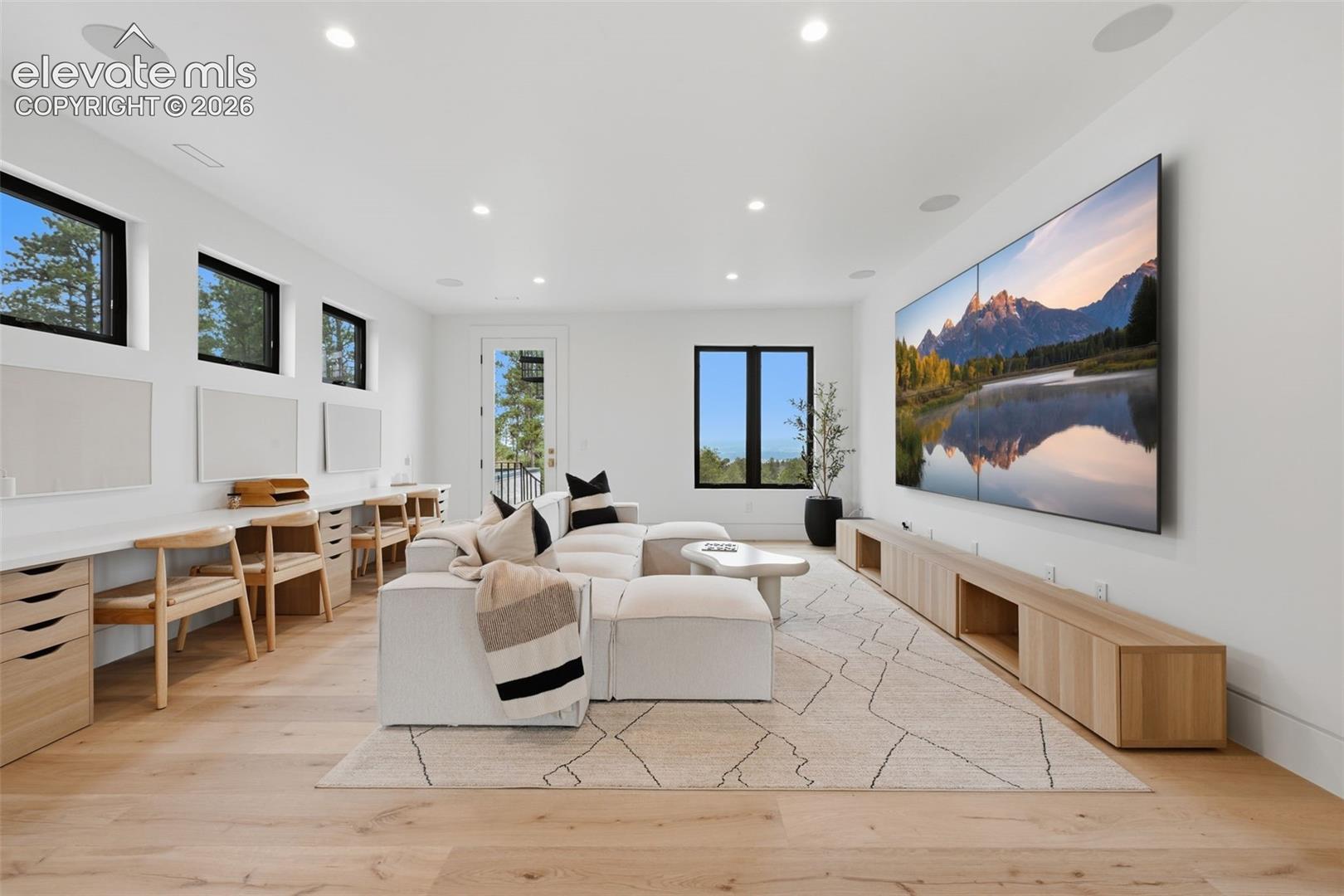 Rec room/family room over the garage