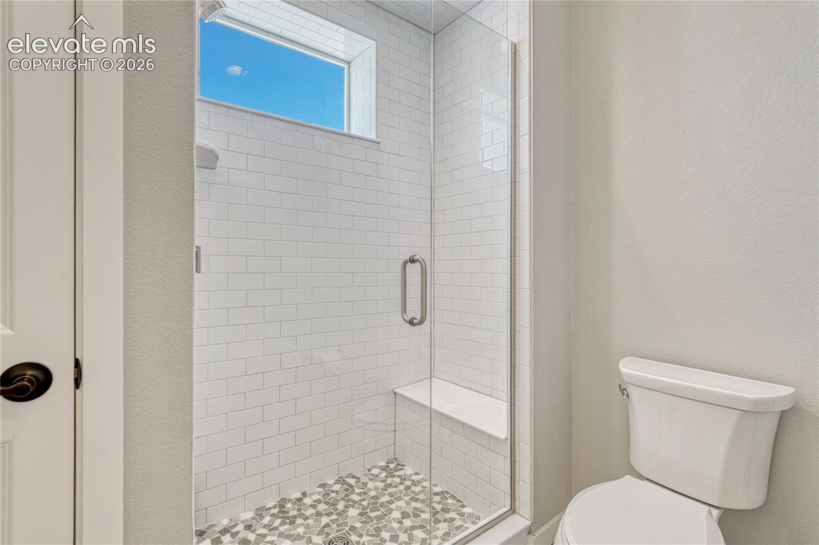 ...and walk-in shower. 