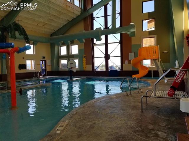 View of indoor community pool