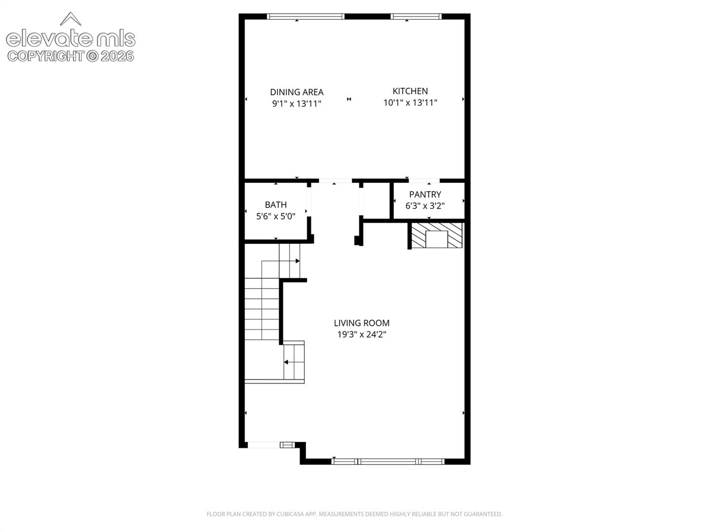 Main Level Floorplan