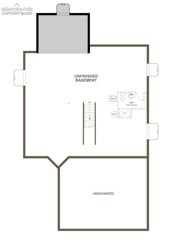 Unfinished basement
