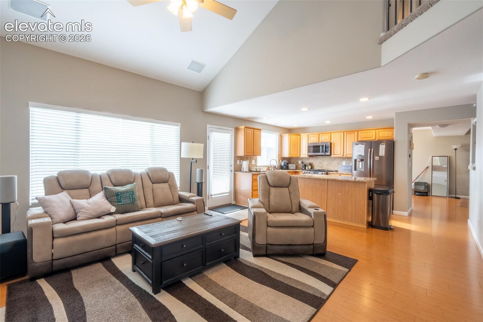 Living room/kitchen - main floor