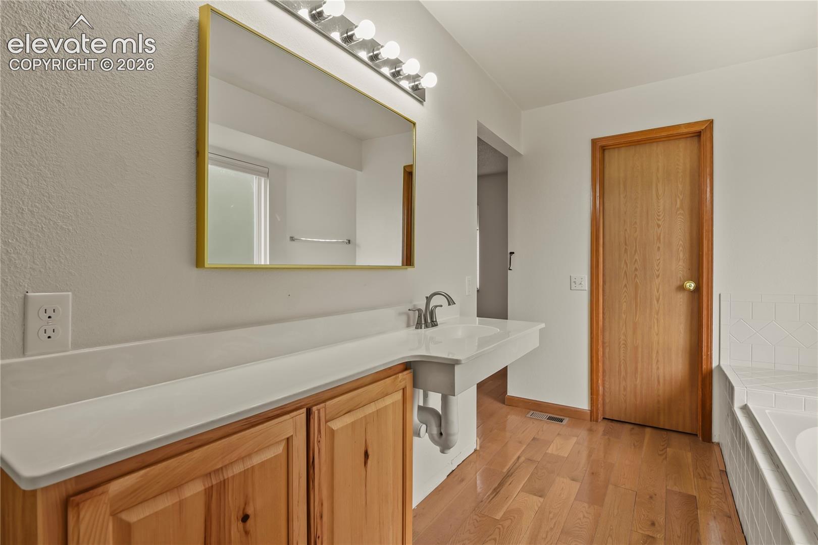 view of walk-in closet door