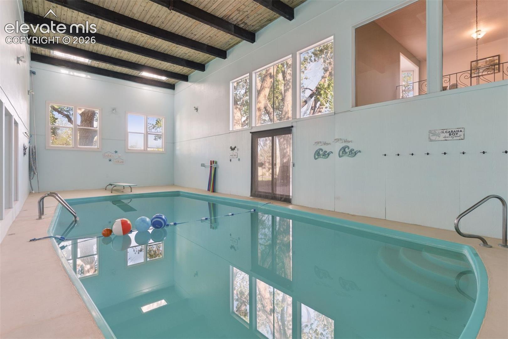 25,000-Gallon Indoor Heated Pool