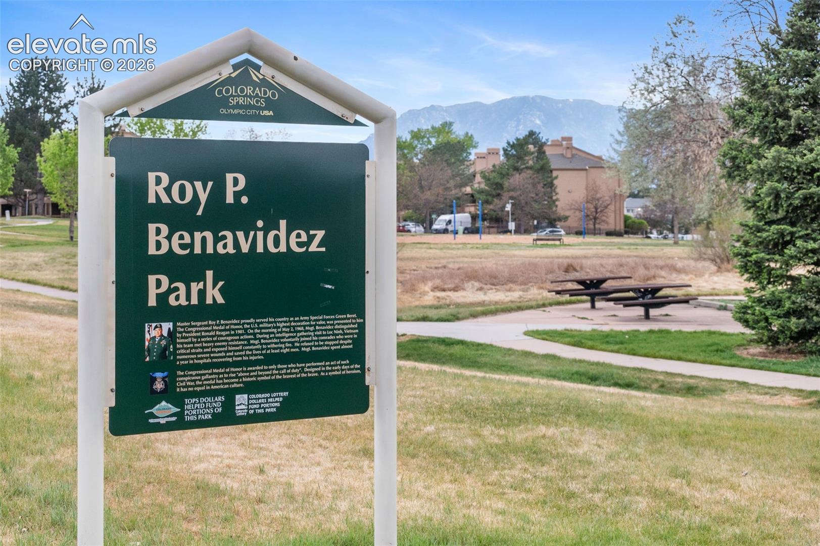 Roy P. Benavidez Park nearby