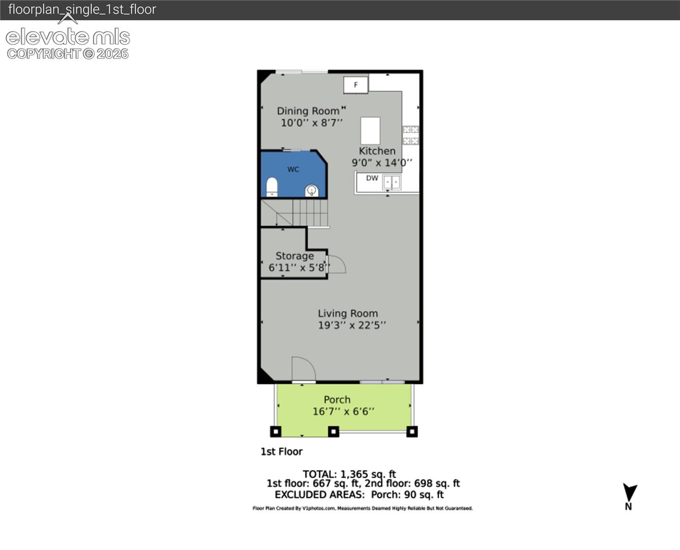 Main floor 