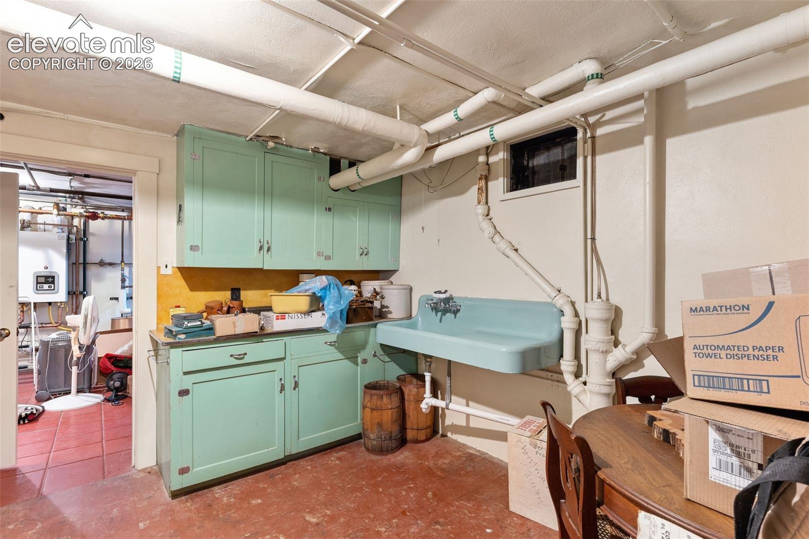 Kitchen in Basement