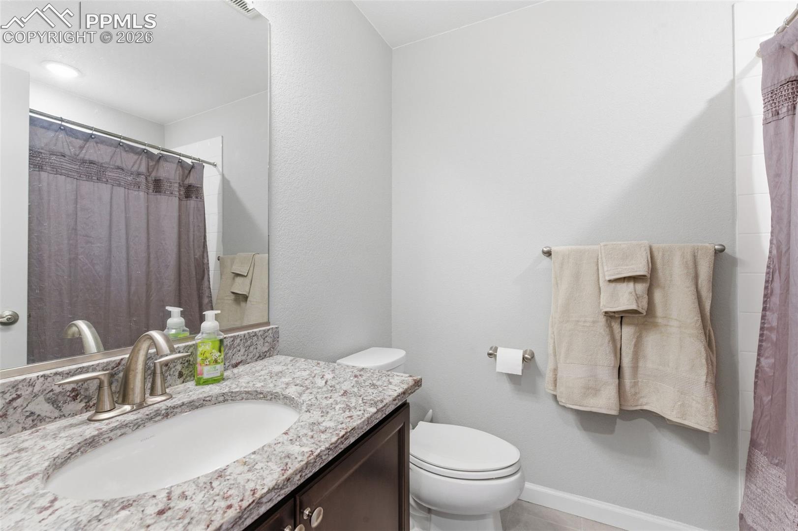 Upstairs bathroom
