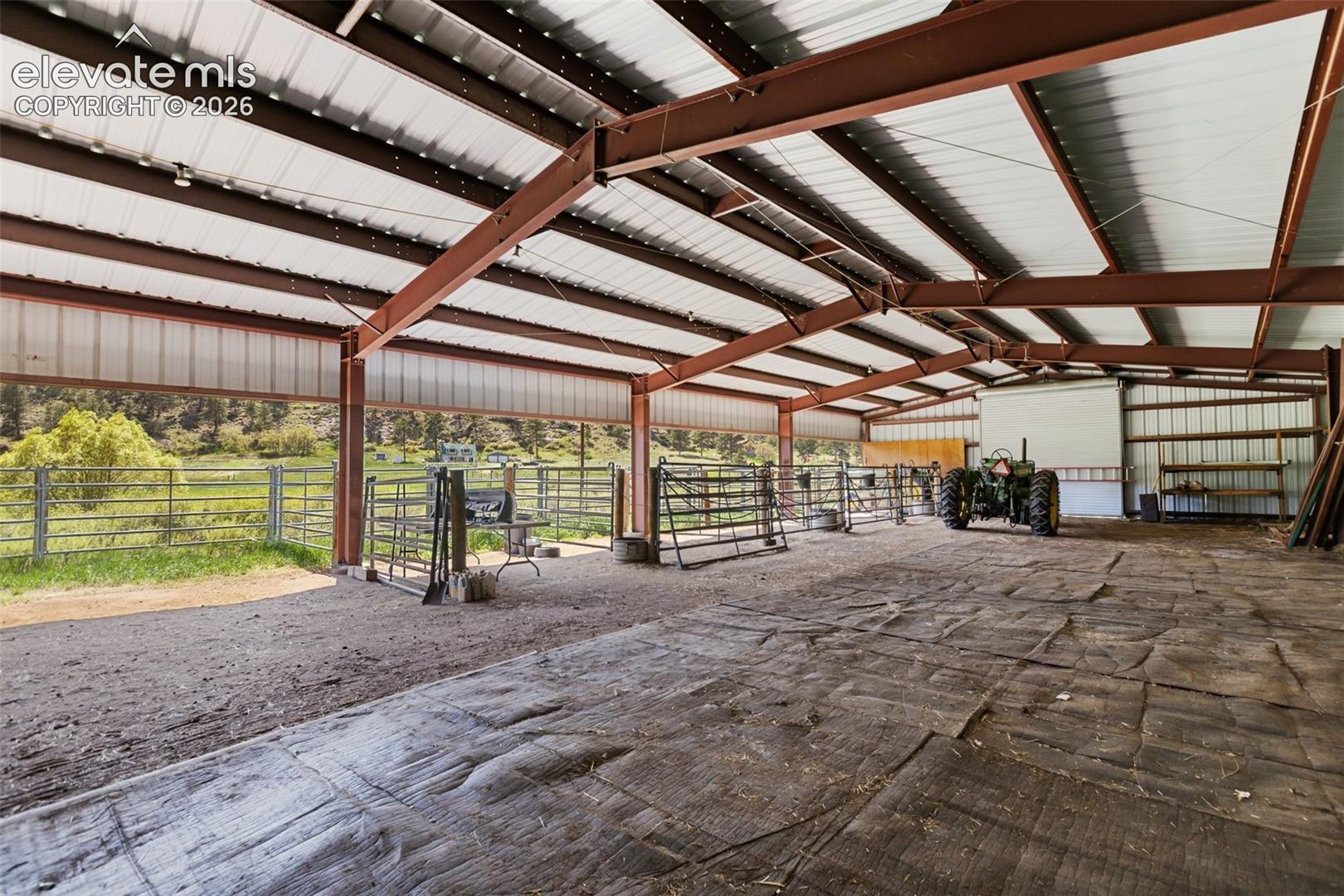 Horse Stalls and Barn