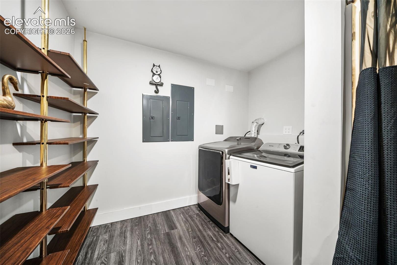 basement laundry room