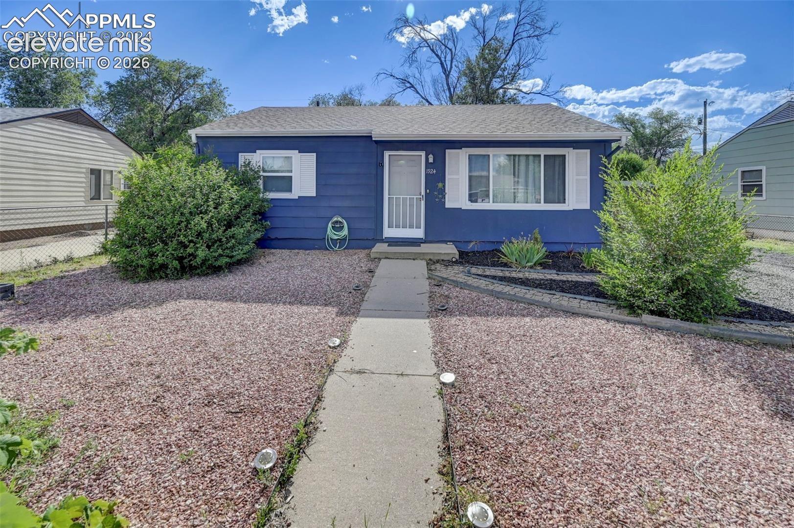 THIS RARE 3 BEDROOM 2 BATH HOME HAS BEEN TOTALLY REMODELED IN 2025 TO INCLUDE: NEW BATHROOMS WITH AN EN-SUITE BATH, NEW INTERIOR PAINT, FLOORING, BASEBOARDS, DOORS AND HARDWARE, LIGHT AND PLUMBONG FIXTURES. THERE ARE TWO WINDOW AIR CONDITIONING UNITS TO KEP YOU COOL IN THE WARM WEEKS. THE KITCHEN FEATURES NEW REFRIGERATOR/FREEZER, GAS OVEN/RANGE AND DISWASHER AND NEWER CABINETS ALL IN 2025 THE KITCHEN WALKS OUT TO A NICE CONCRETE PATIO WHCIH IS PERFECT FOR YOUR MORNING COFFEE OR LUNCH AND DINNER OR ENTERTAINING IN THE SUMMER AND FALL! THE BEAUTIFUL AND SPACIOUS BACKYARD IS PERFECT FOR THE GARDNER AND HAS A LARGE STORAGE SHED. THE DRIVEWAY HAS PLENTY OF ROOM TO ADD A CARPORT OR GARAGE. THIS HOME IS CONVENIENTLY LOCATED WITH QUICK ACCESS TO FORT CARSON, THE I-25 AND HIGHWAY 115 CORRIDORS. ONLY MINUTES FROM DOWNTOWN, THE COLORADO SPRINGS AIRPORT, SHOPPING, RESTAURANTS AND MORE.