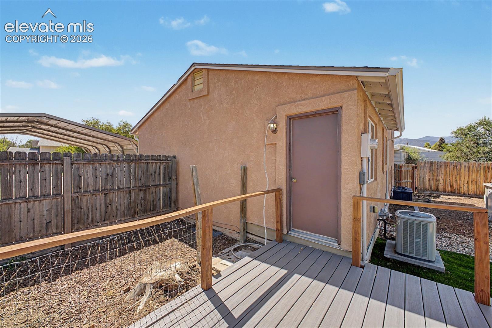 Composite deck provides the perfect spot to unwind