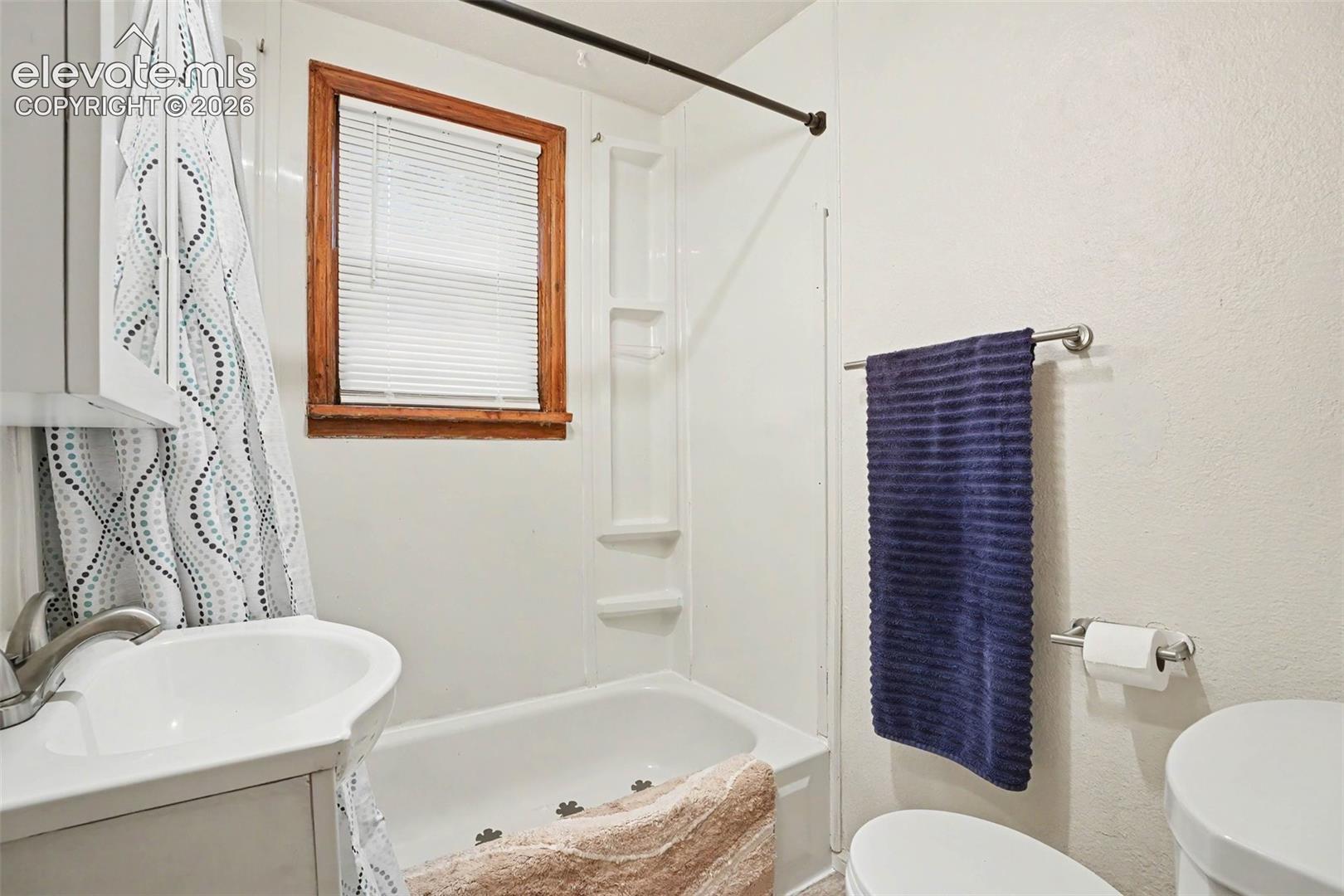 Second full bath in home.