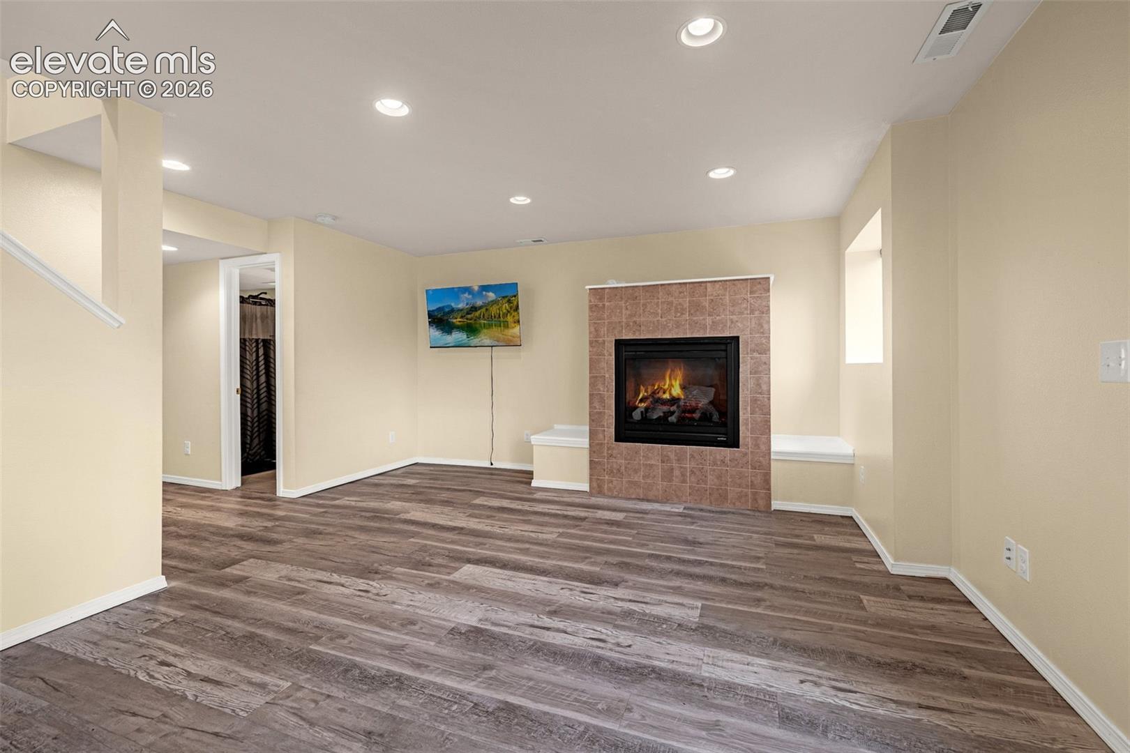 Basement family room