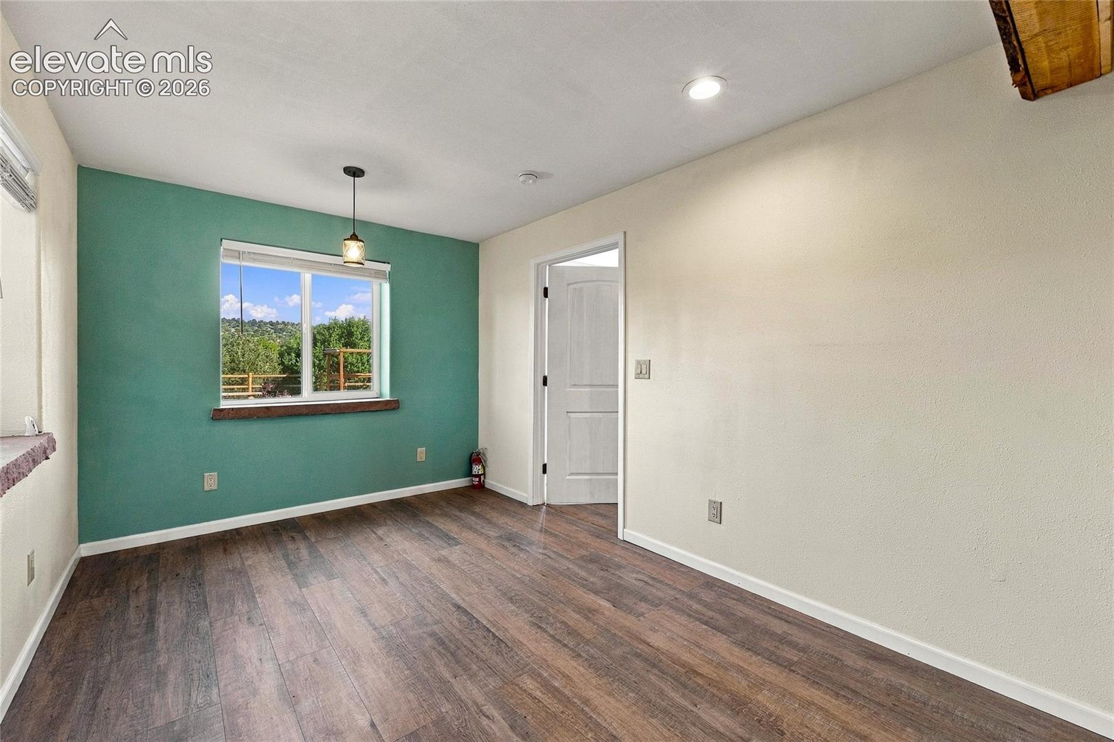 Basement bedroom