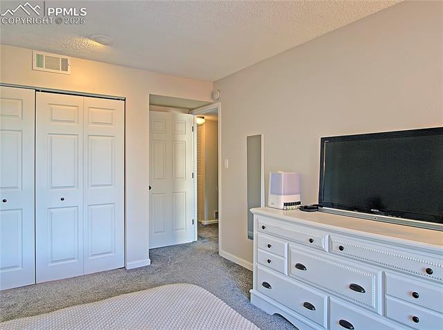Large bedroom with closet