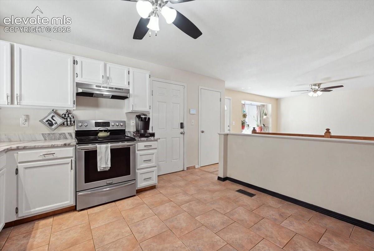 Stunning granite countertops. 