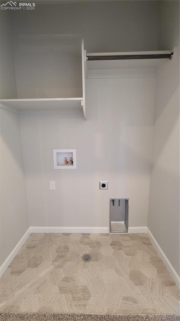 Laundry closet conveniently located on the upper level! 