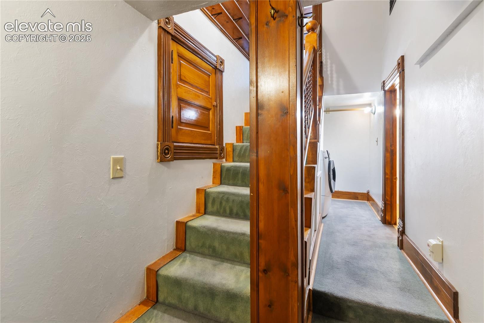 To basement