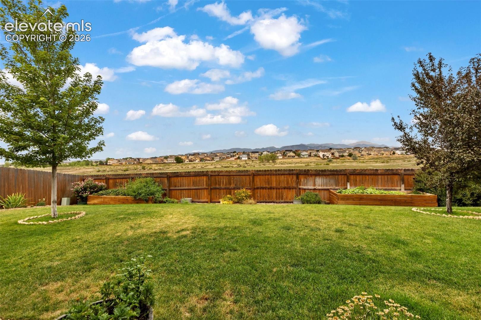 Enjoy the Backyard and the view too