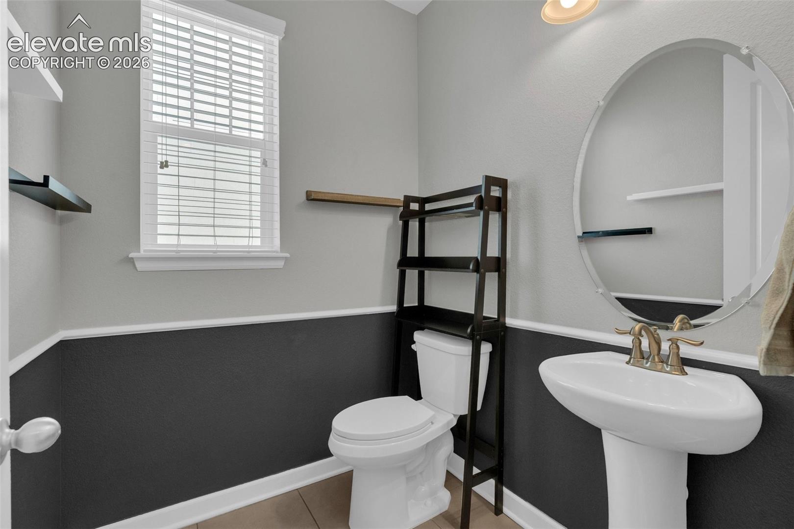 Powder bathroom. 