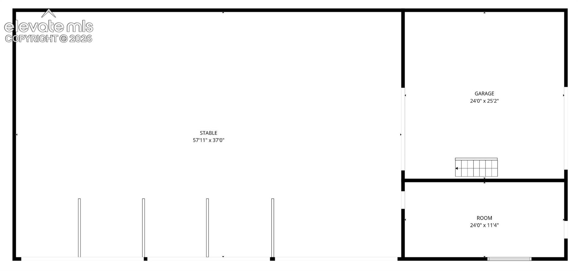 Barn floor plan